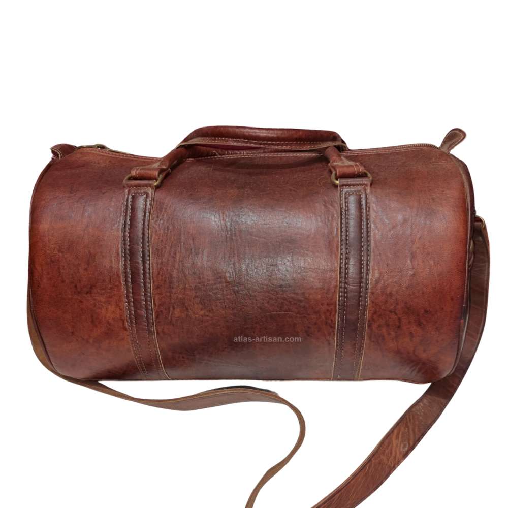 Travel Bag Thunder Handmade Genuine Leather Sustainable Carry-On Bag-1
