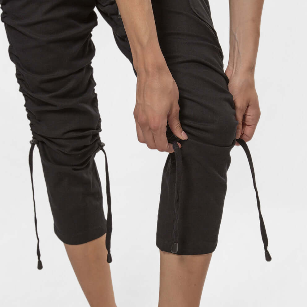 DownUNDERS Women's Travel Cargo Pants Adjustable Fit Multiple Pockets-4